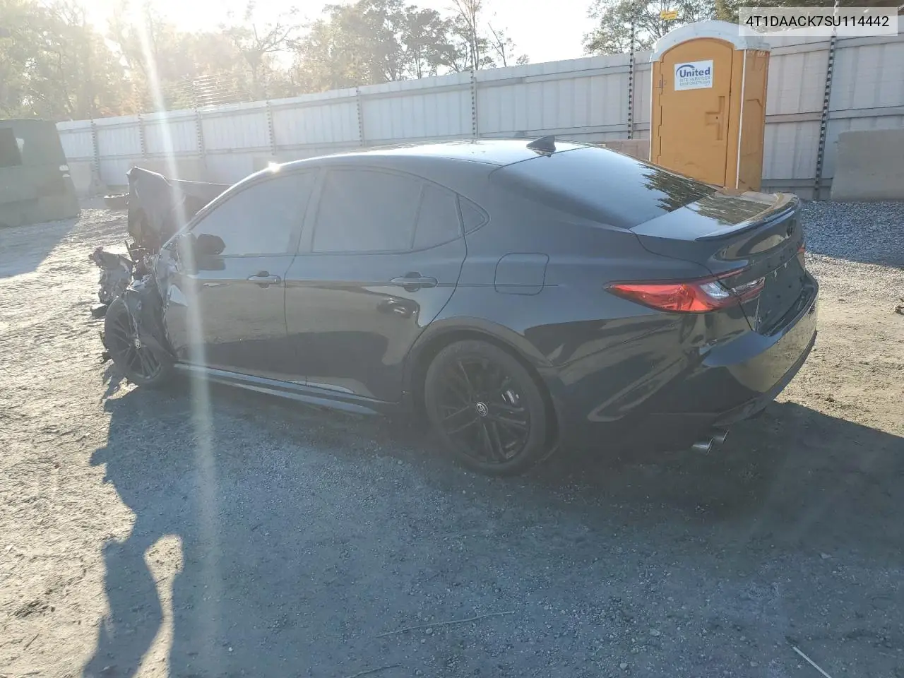 4T1DAACK7SU114442 2025 Toyota Camry Xse