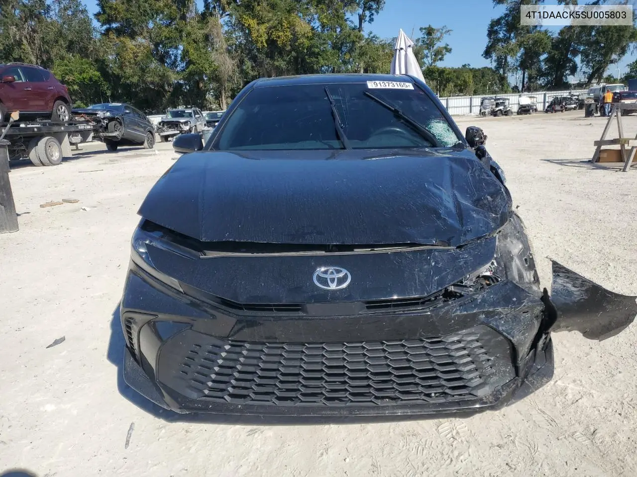 4T1DAACK5SU005803 2025 Toyota Camry Xse