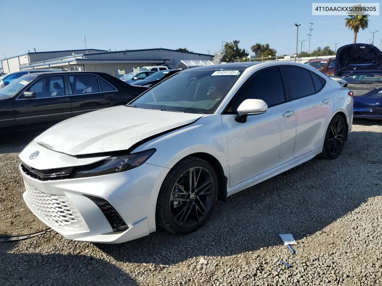 4T1DAACKXSU098205 2025 Toyota Camry Xse