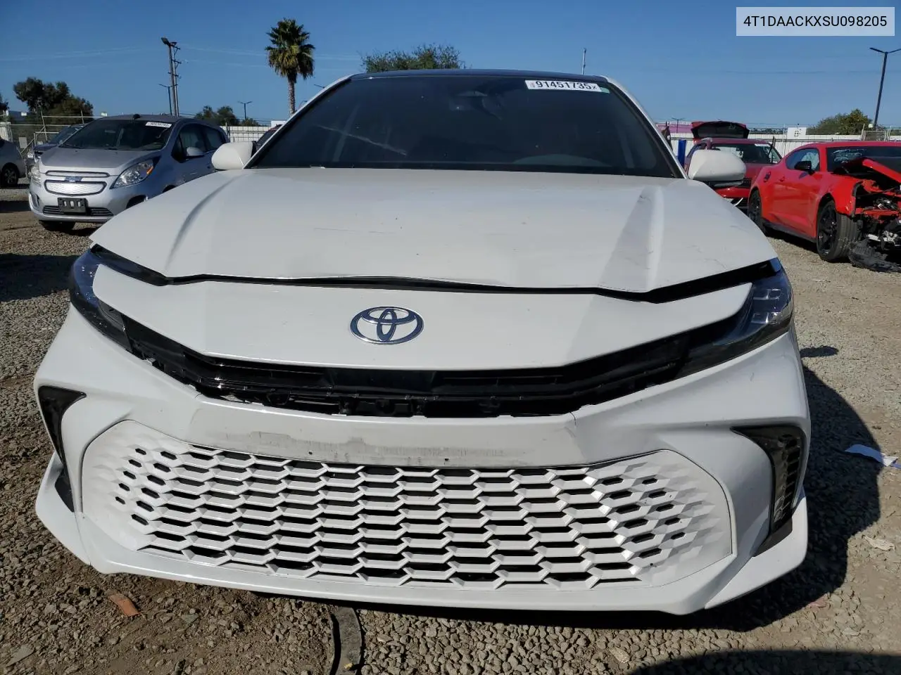 4T1DAACKXSU098205 2025 Toyota Camry Xse