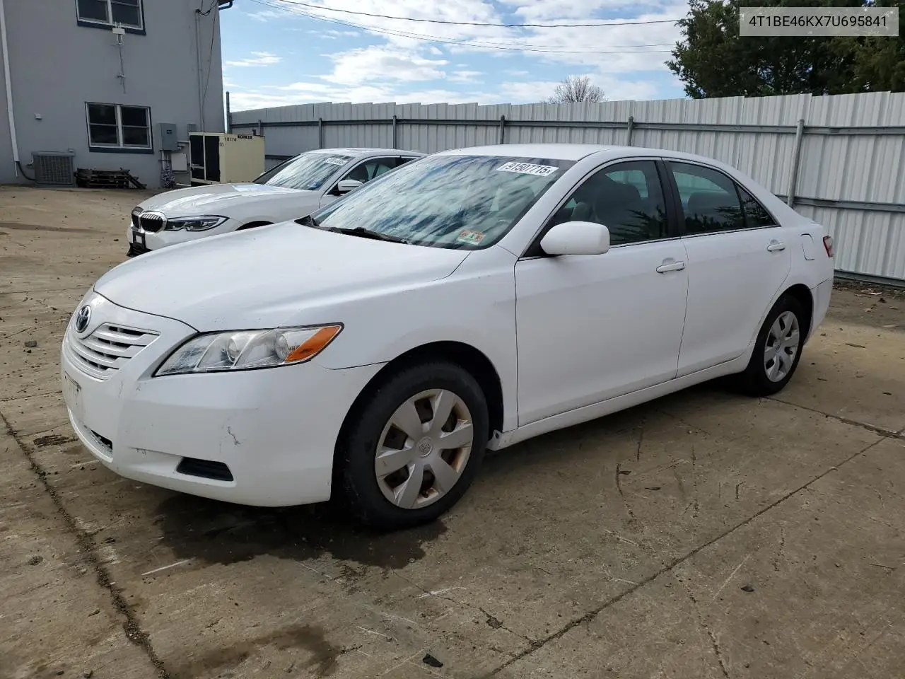 4T1BE46KX7U695841 2007 Toyota Camry Ce