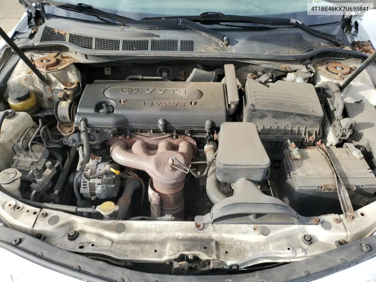 4T1BE46KX7U695841 2007 Toyota Camry Ce