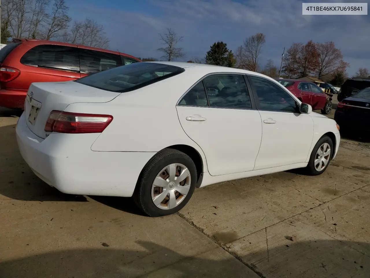 4T1BE46KX7U695841 2007 Toyota Camry Ce