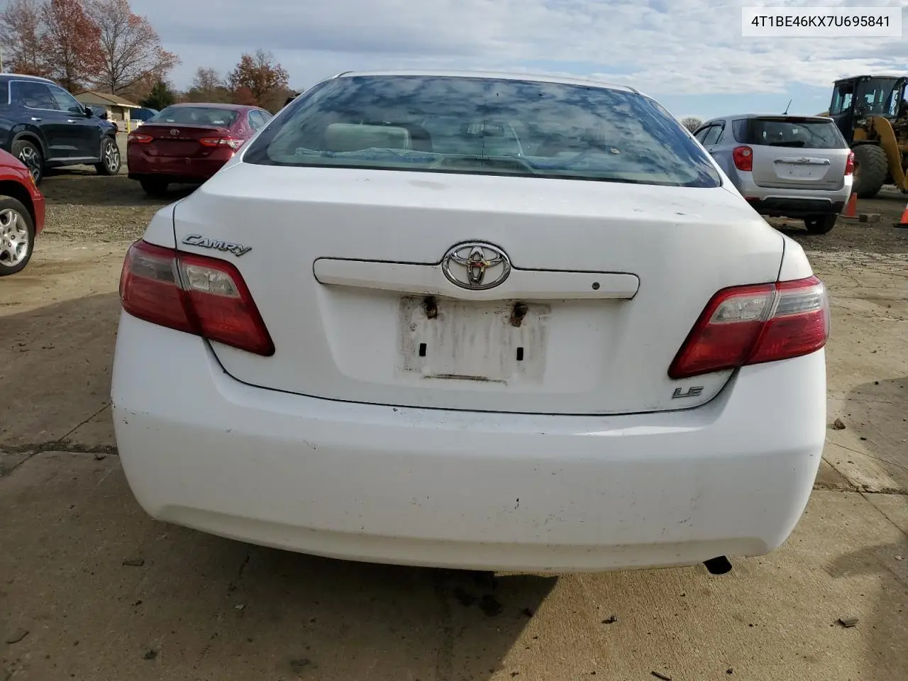 4T1BE46KX7U695841 2007 Toyota Camry Ce