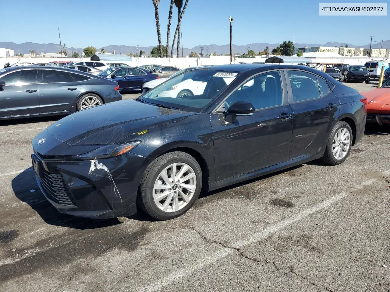 4T1DAACK6SU602877 2025 Toyota Camry Xse