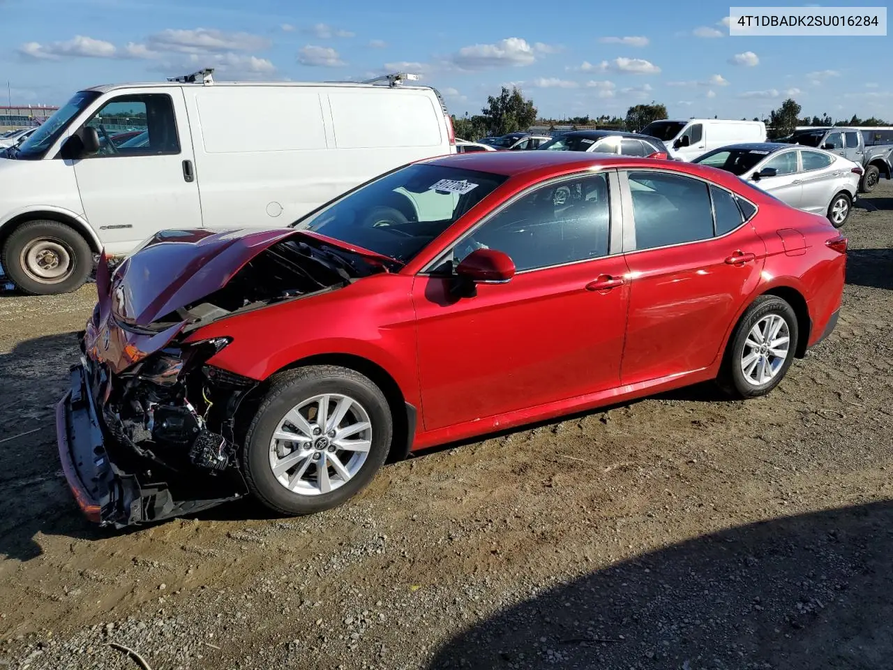 4T1DBADK2SU016284 2025 Toyota Camry Xse