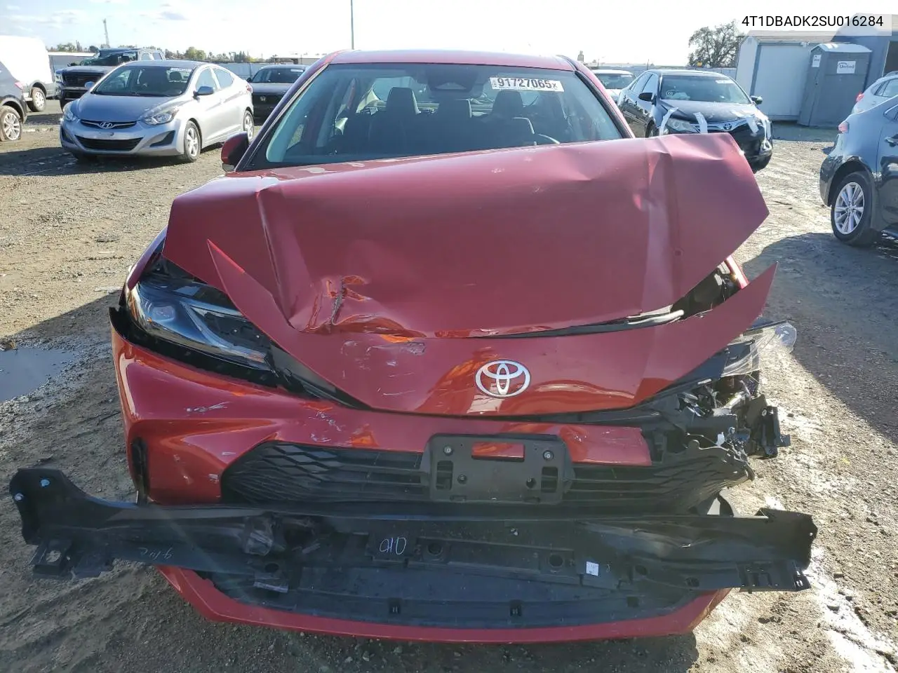 4T1DBADK2SU016284 2025 Toyota Camry Xse