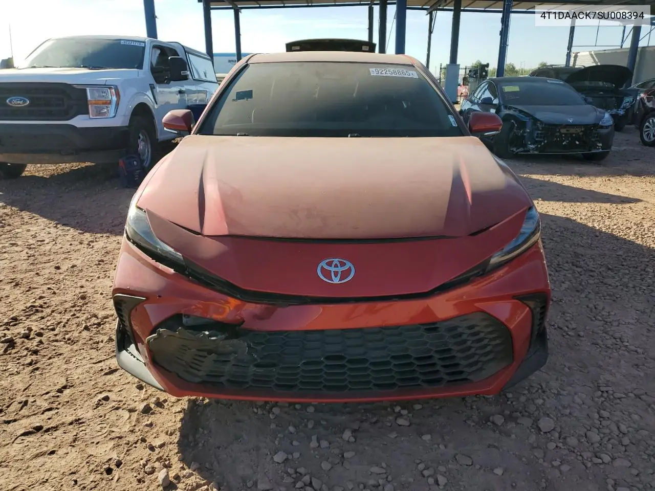 4T1DAACK7SU008394 2025 Toyota Camry Xse