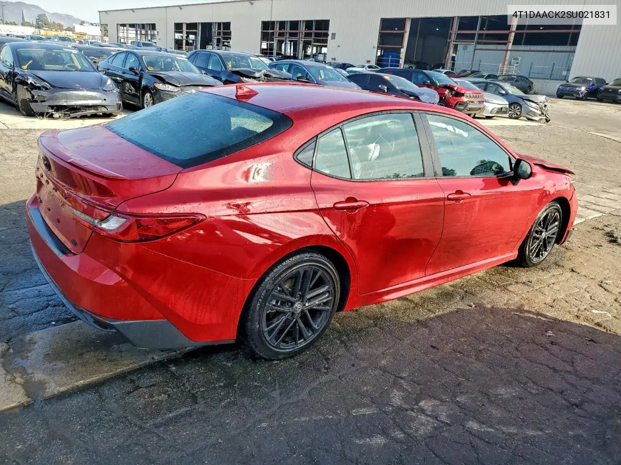 4T1DAACK2SU021831 2025 Toyota Camry Xse