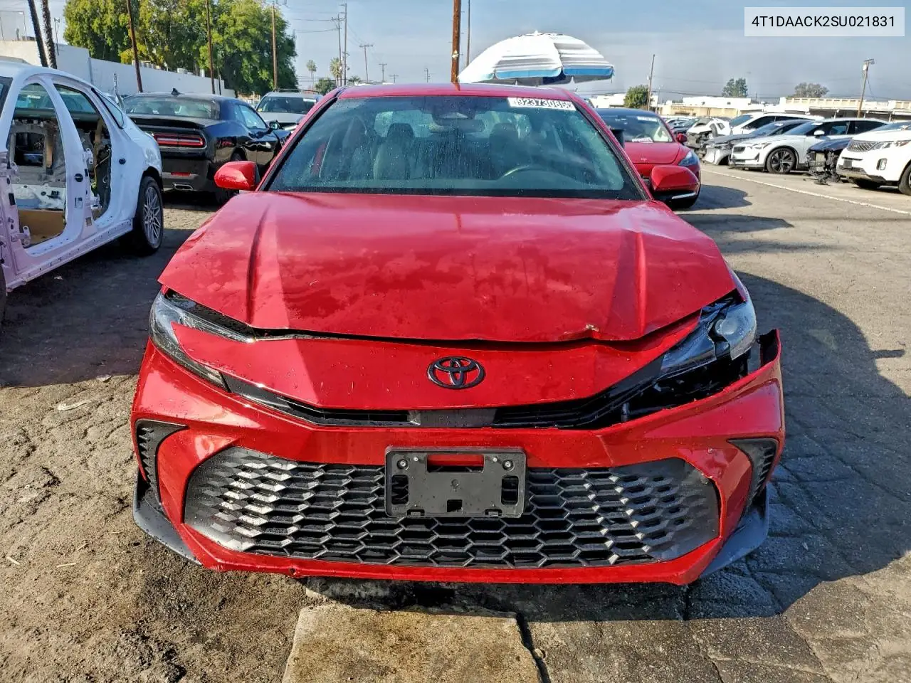 4T1DAACK2SU021831 2025 Toyota Camry Xse