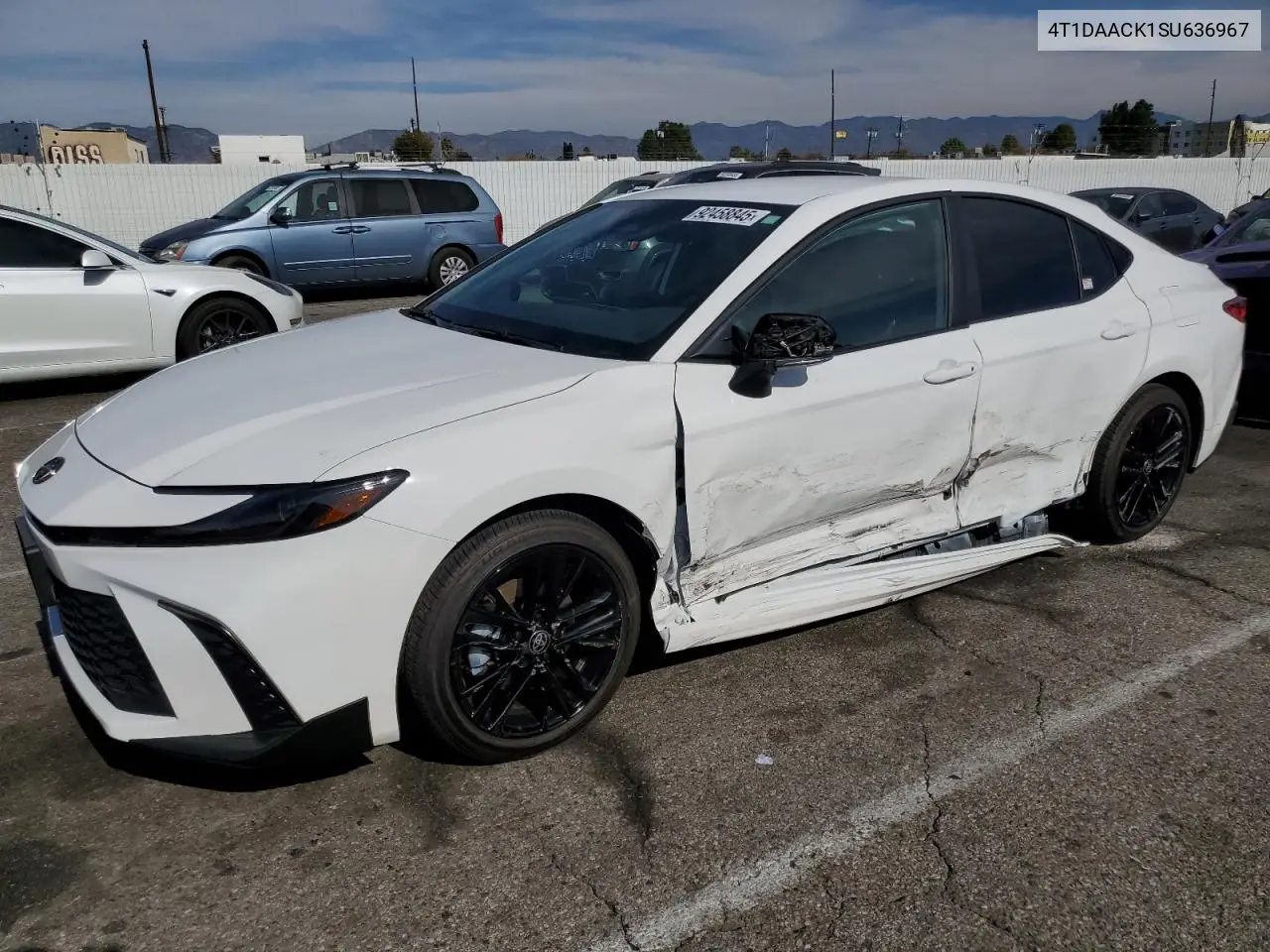 4T1DAACK1SU636967 2025 Toyota Camry Xse