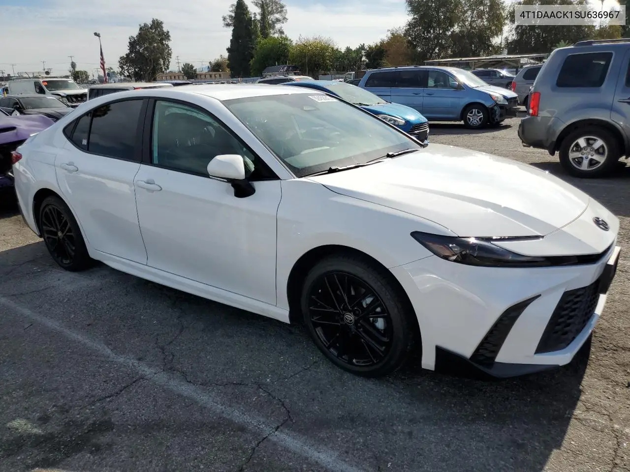 4T1DAACK1SU636967 2025 Toyota Camry Xse