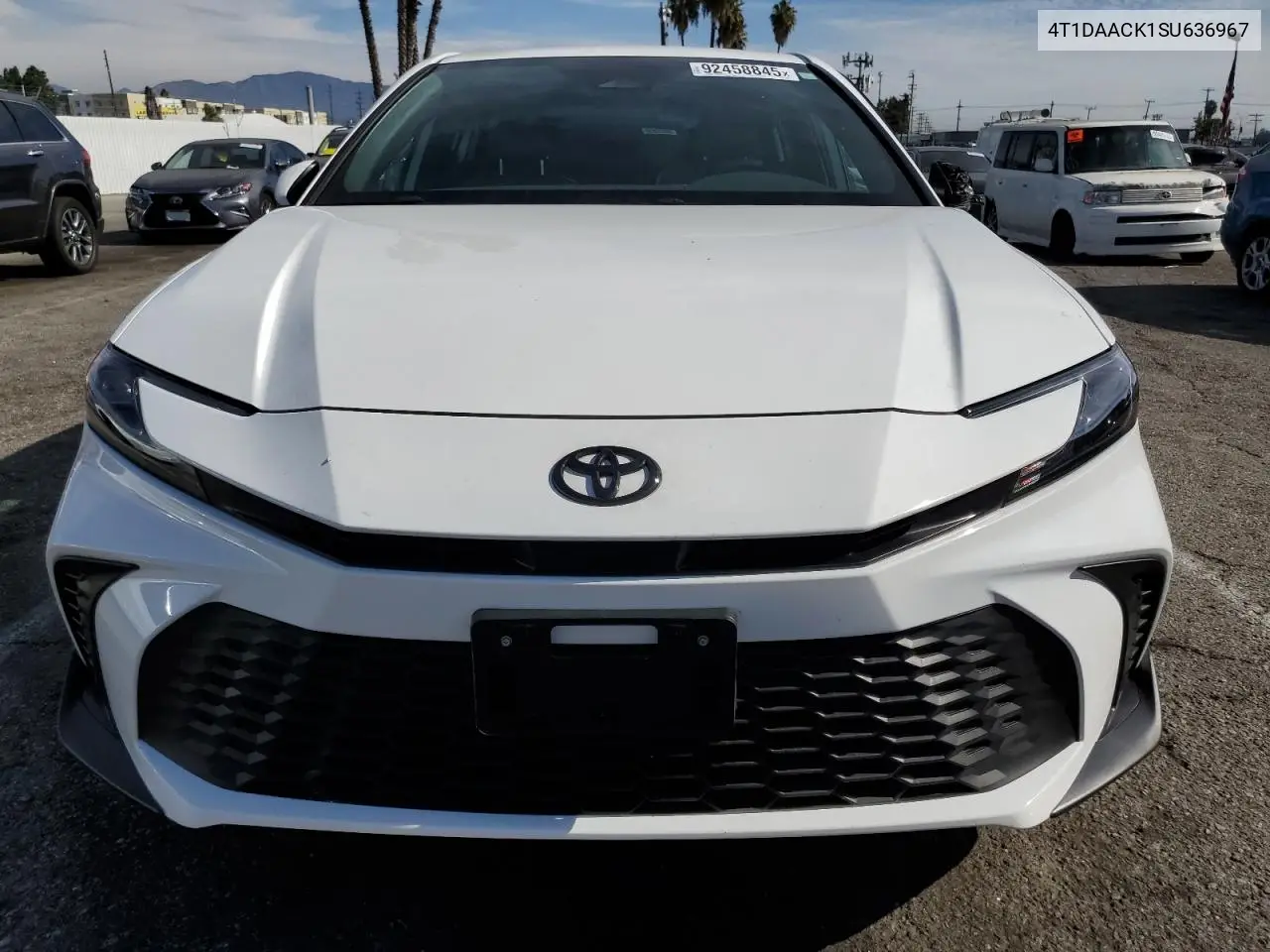 4T1DAACK1SU636967 2025 Toyota Camry Xse