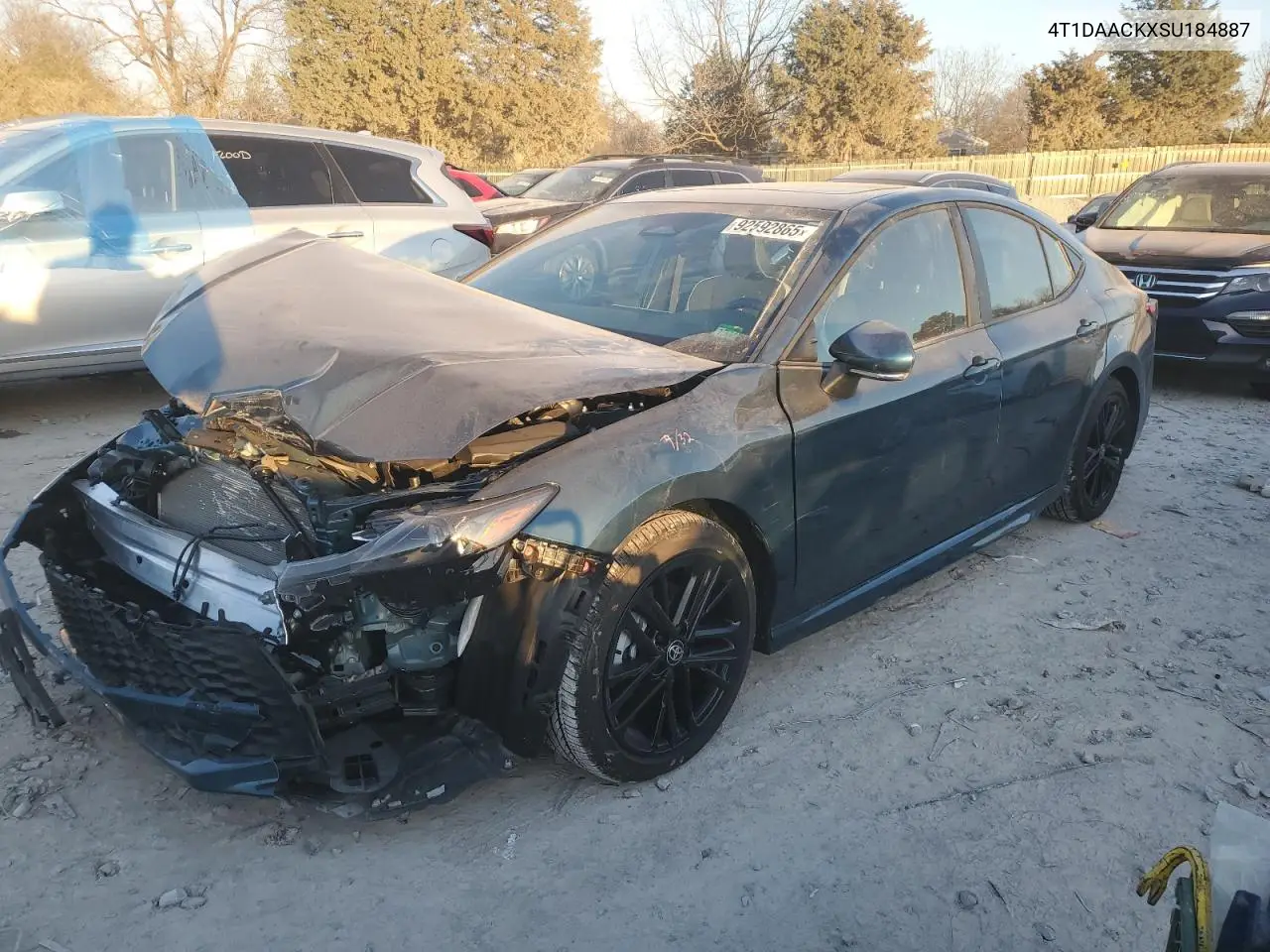4T1DAACKXSU184887 2025 Toyota Camry Xse