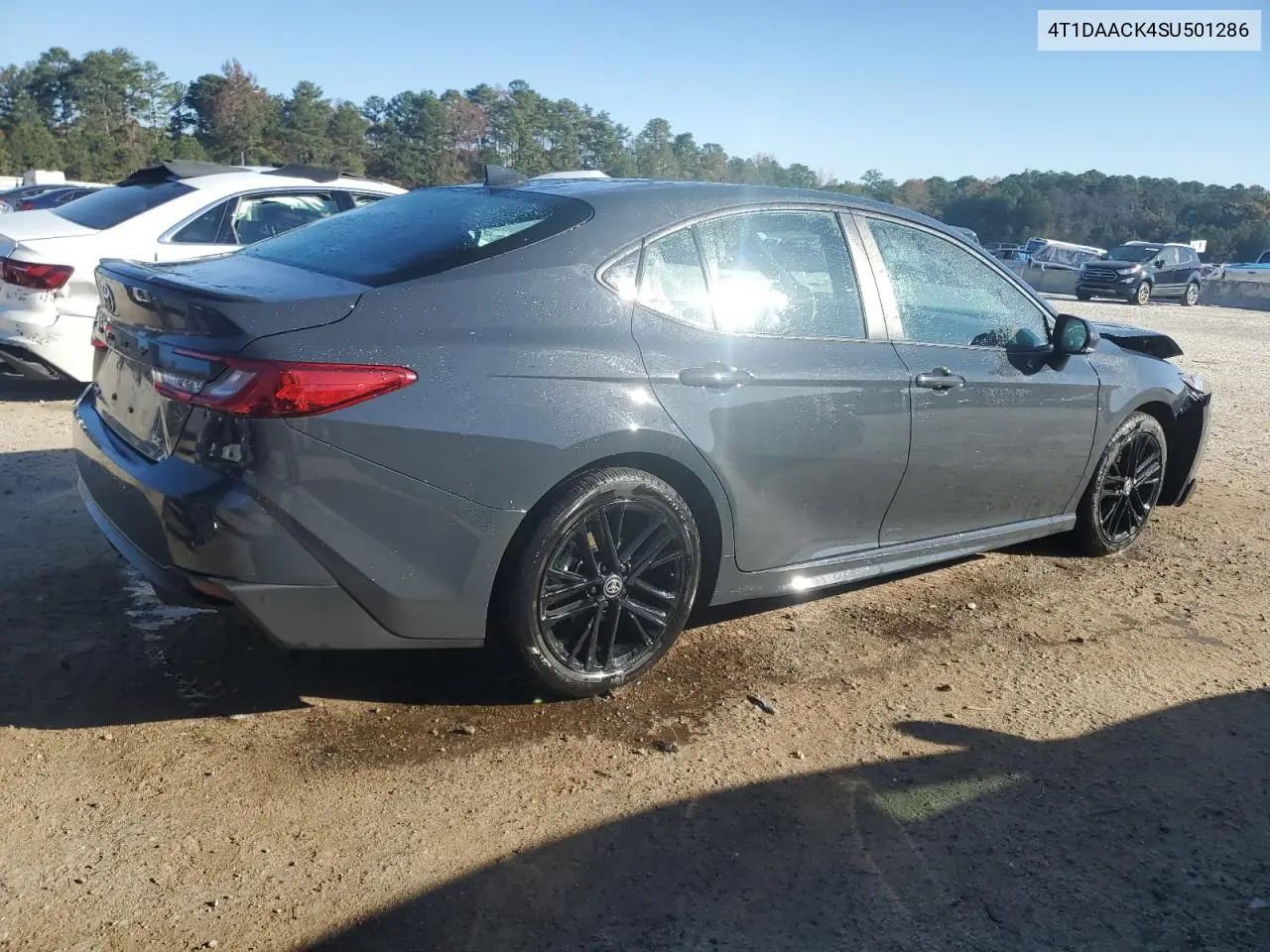 4T1DAACK4SU501286 2025 Toyota Camry Xse