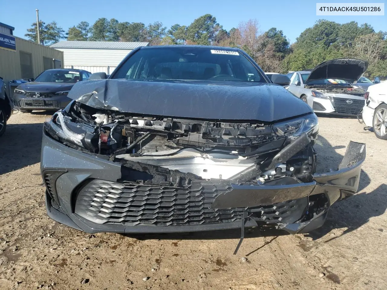 4T1DAACK4SU501286 2025 Toyota Camry Xse