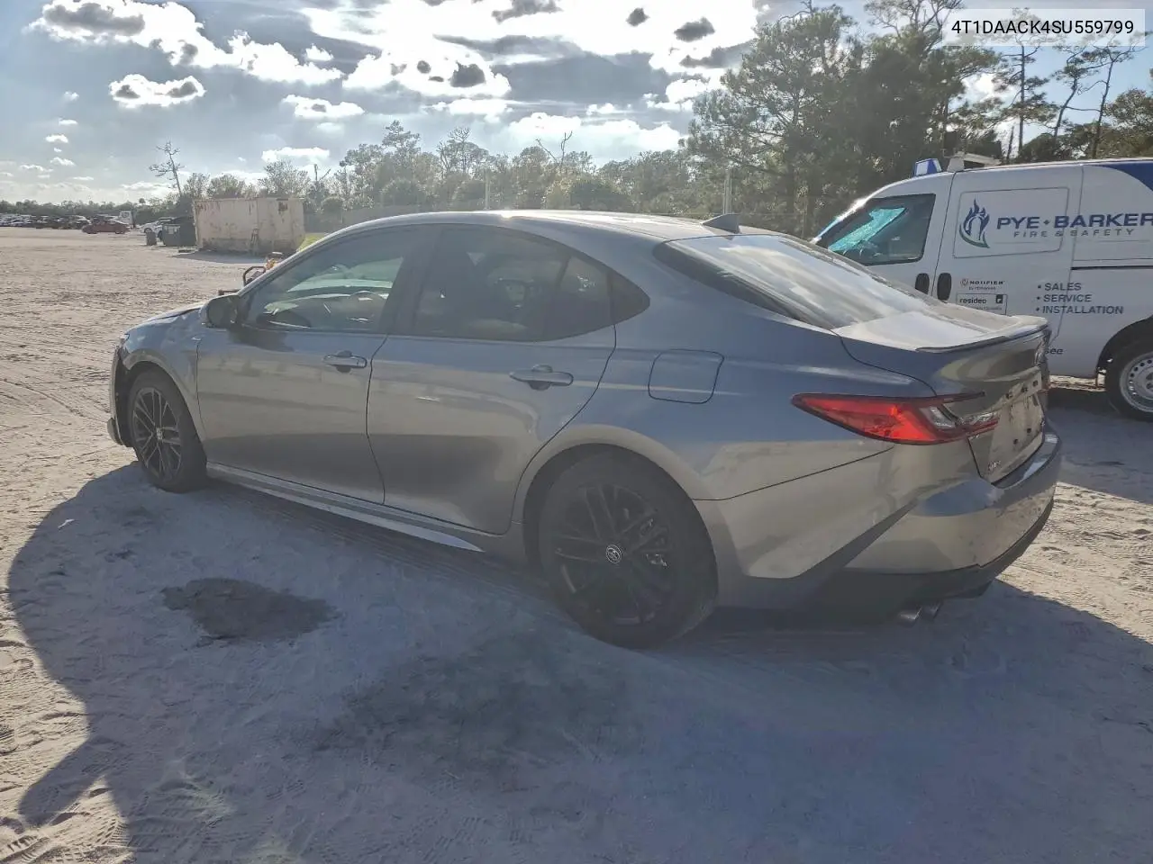 4T1DAACK4SU559799 2025 Toyota Camry Xse