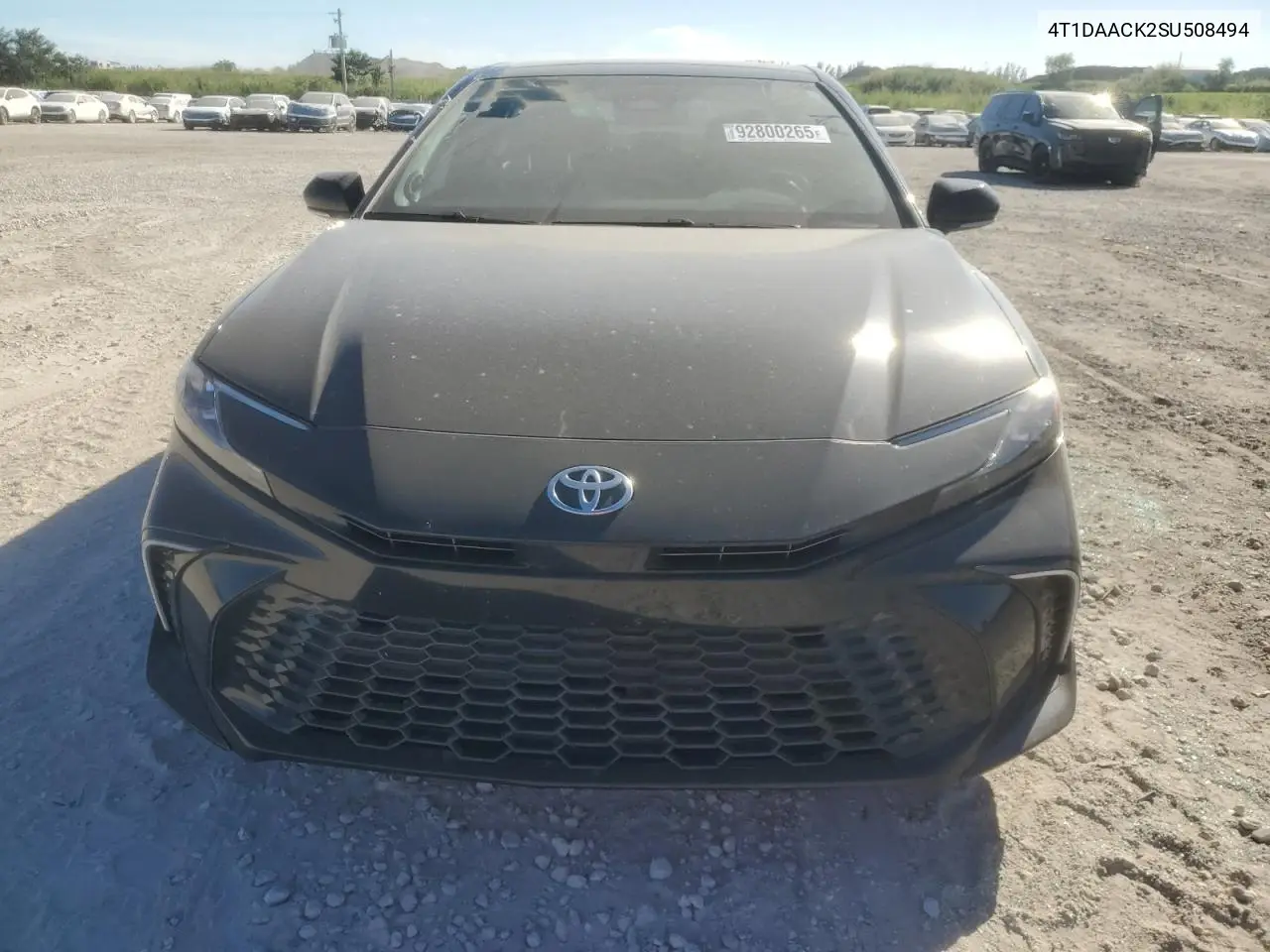 4T1DAACK2SU508494 2025 Toyota Camry Xse