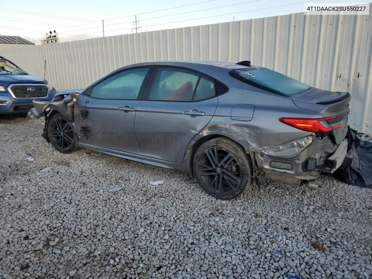 4T1DAACK2SU550227 2025 Toyota Camry Xse