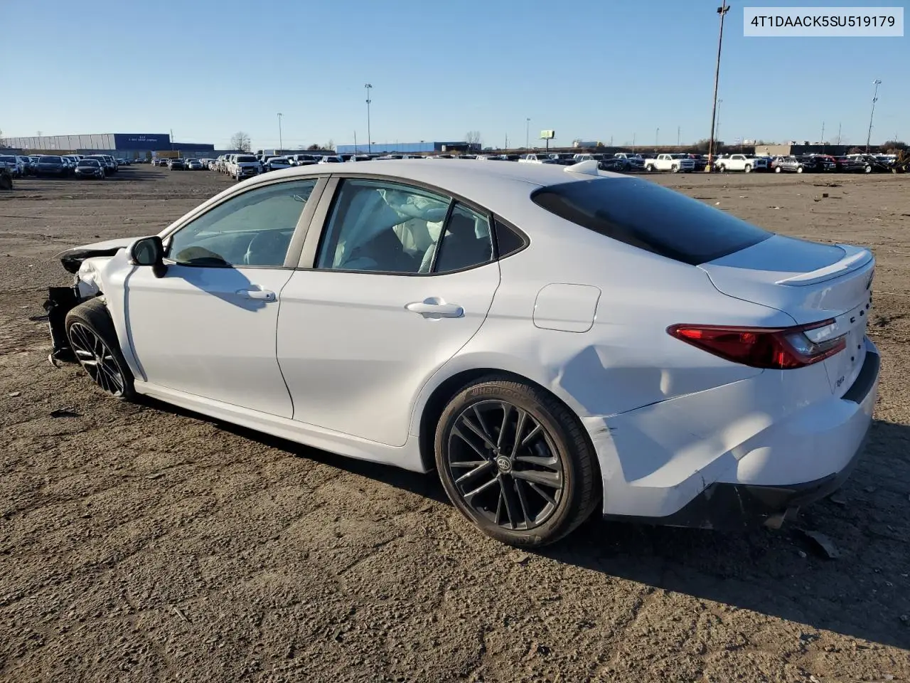 4T1DAACK5SU519179 2025 Toyota Camry Xse