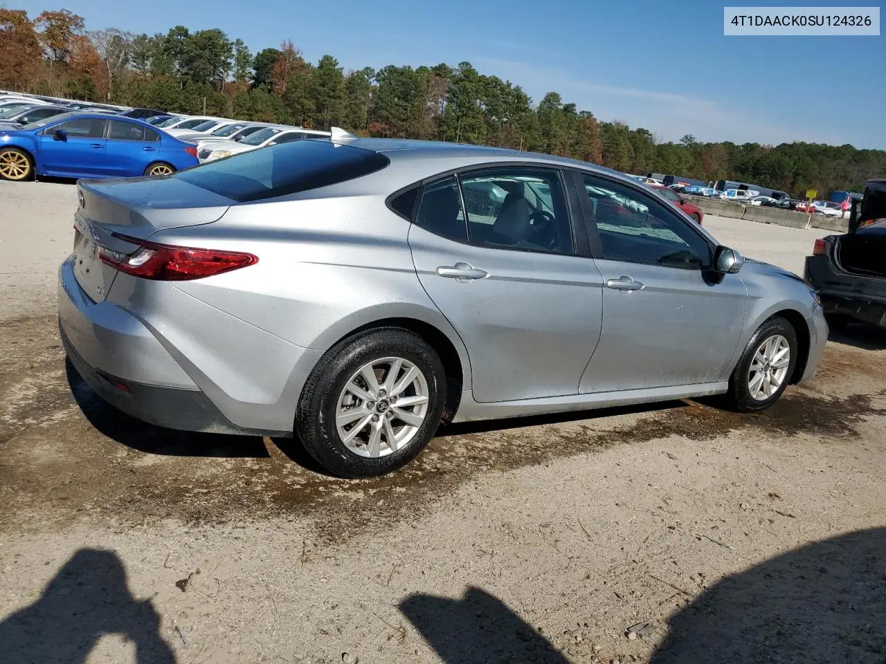 4T1DAACK0SU124326 2025 Toyota Camry Xse