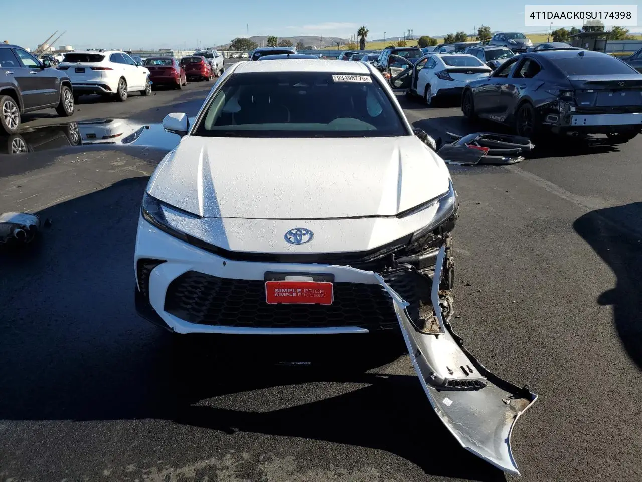4T1DAACK0SU174398 2025 Toyota Camry Xse
