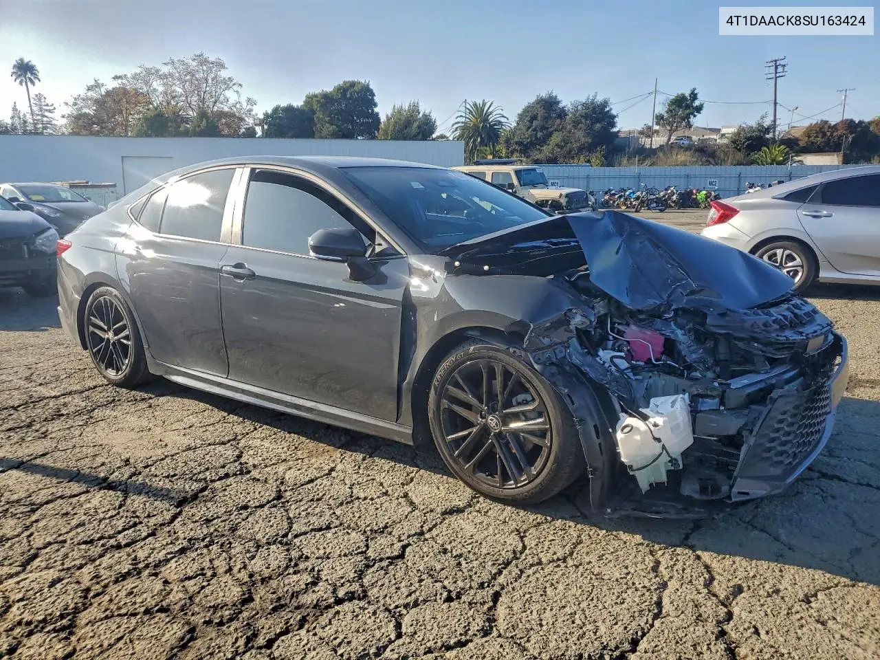 4T1DAACK8SU163424 2025 Toyota Camry Xse