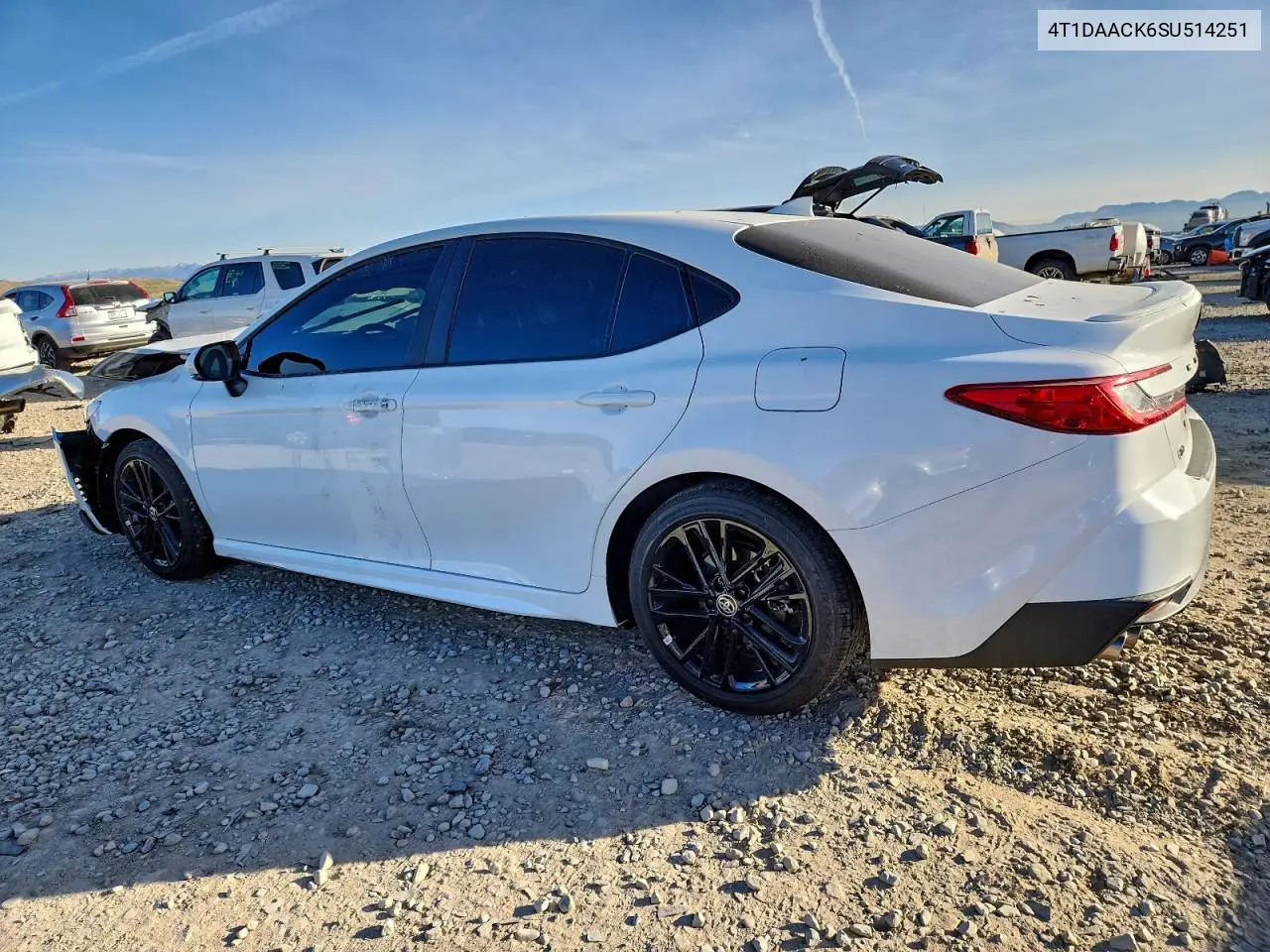 4T1DAACK6SU514251 2025 Toyota Camry Xse