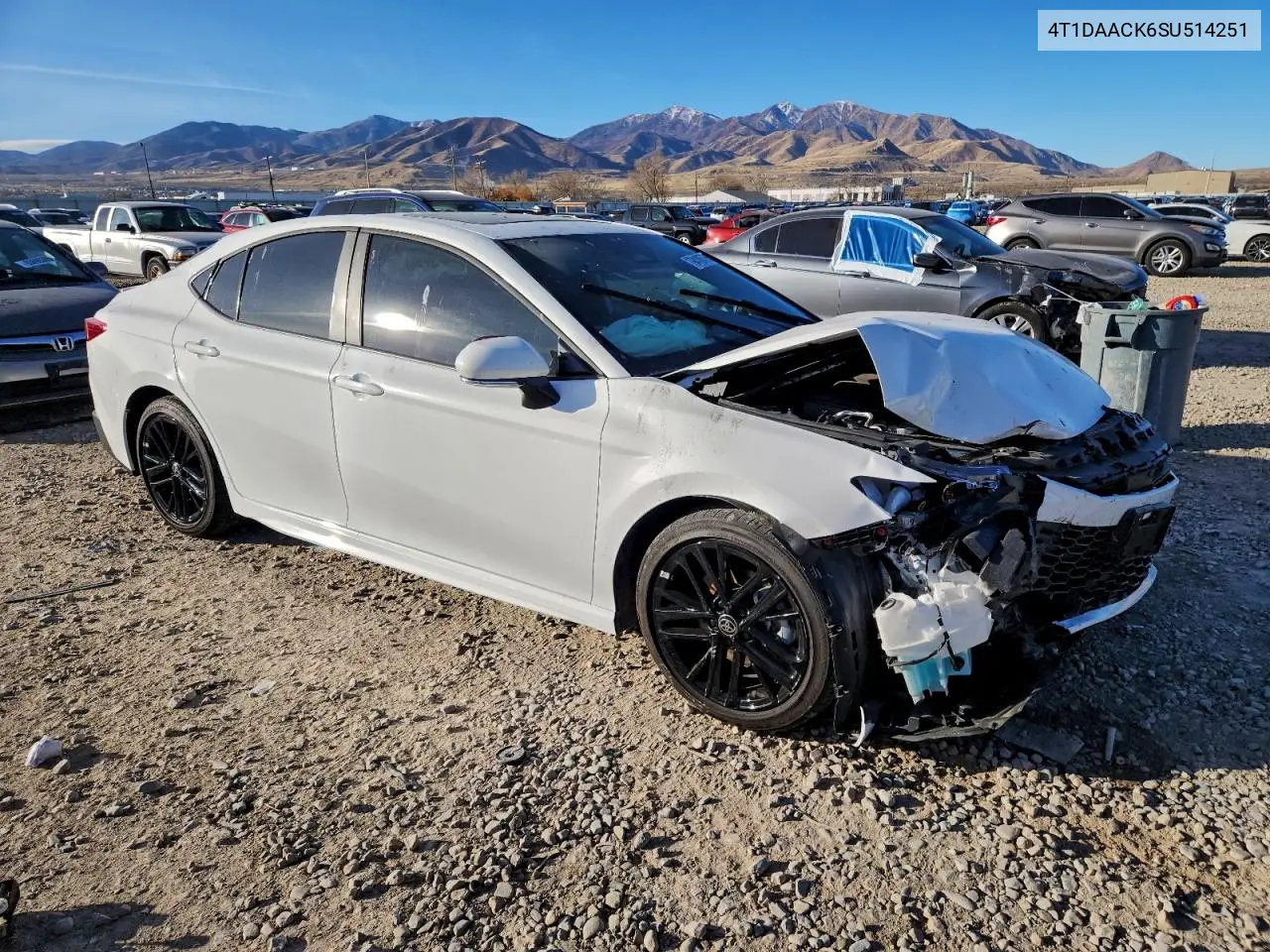 4T1DAACK6SU514251 2025 Toyota Camry Xse