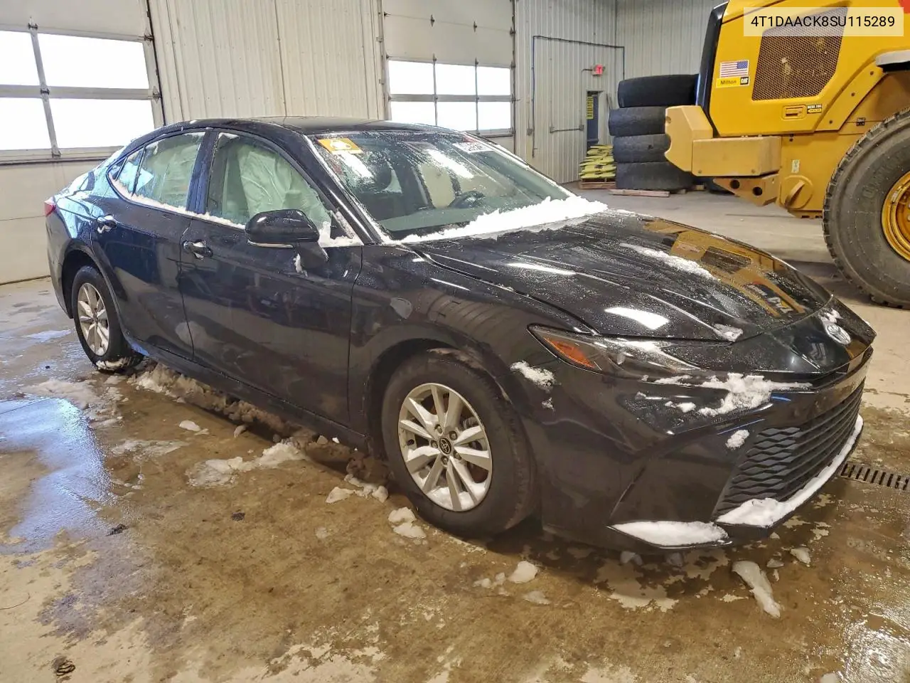 4T1DAACK8SU115289 2025 Toyota Camry Xse