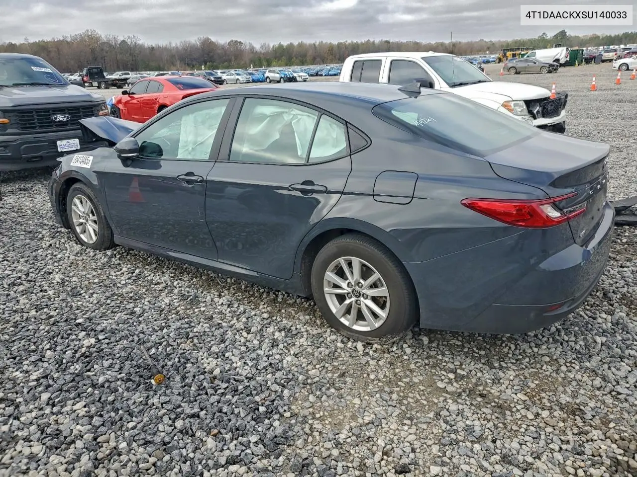 4T1DAACKXSU140033 2025 Toyota Camry Xse