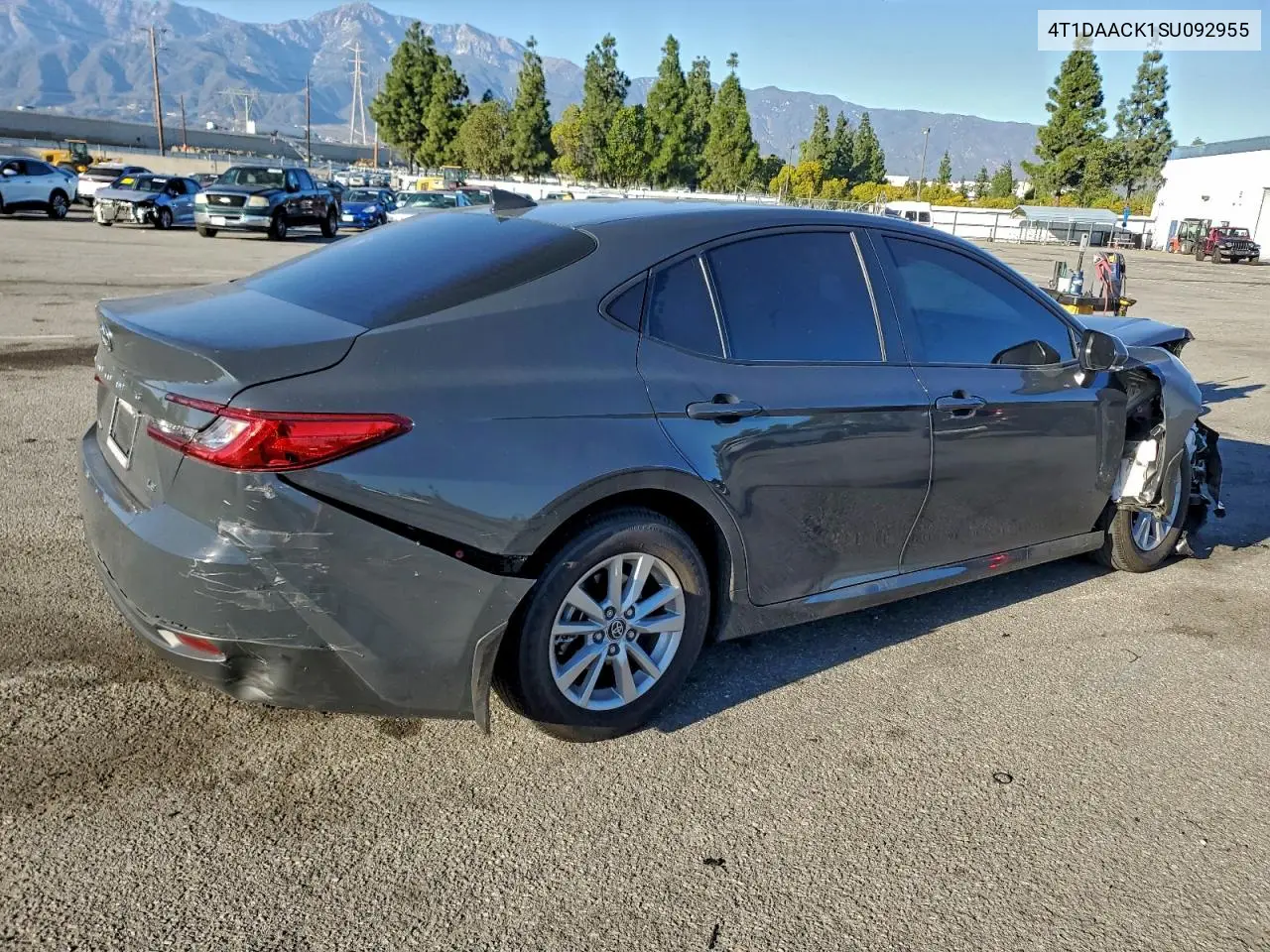 4T1DAACK1SU092955 2025 Toyota Camry Xse