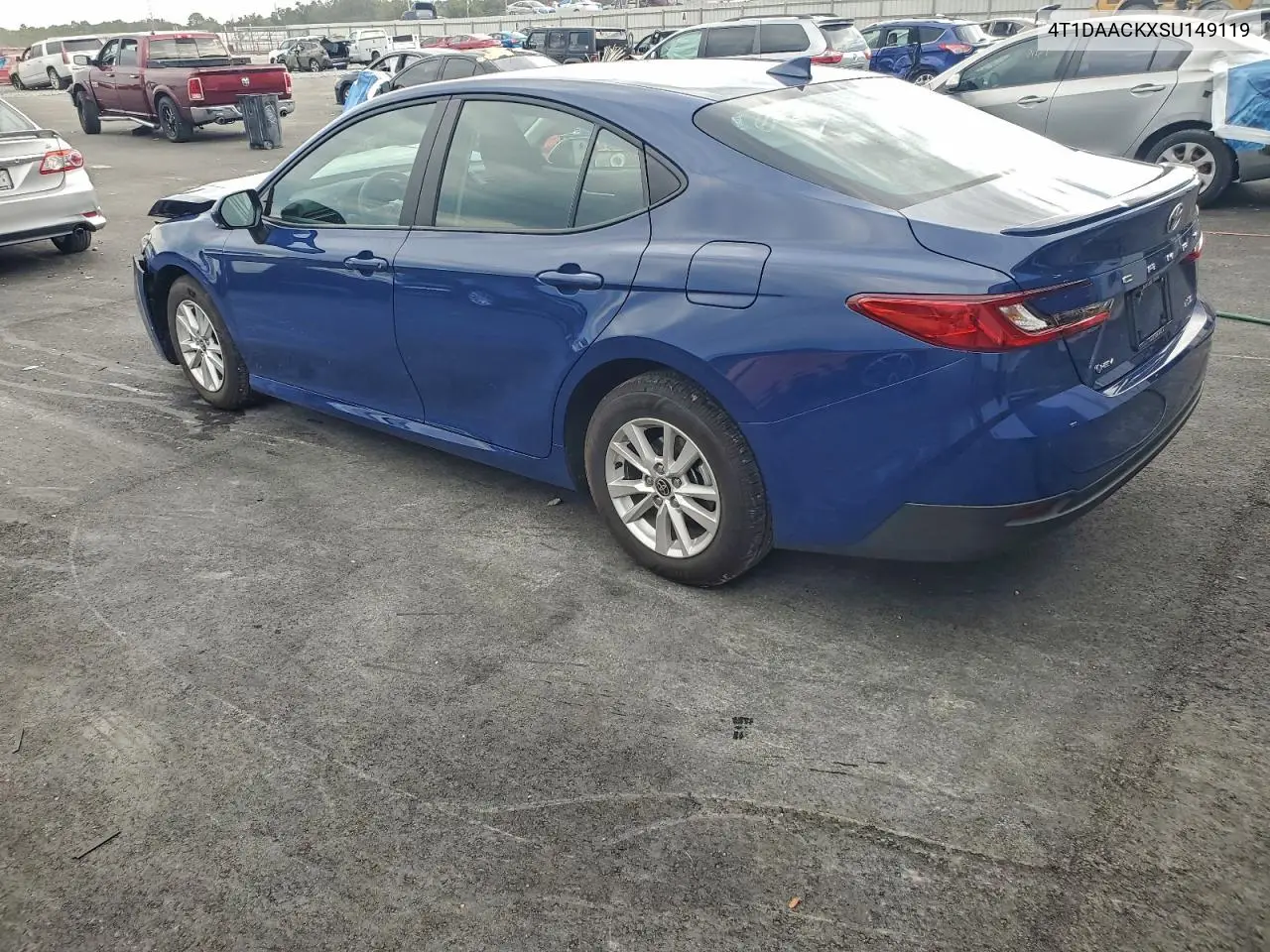 4T1DAACKXSU149119 2025 Toyota Camry Xse