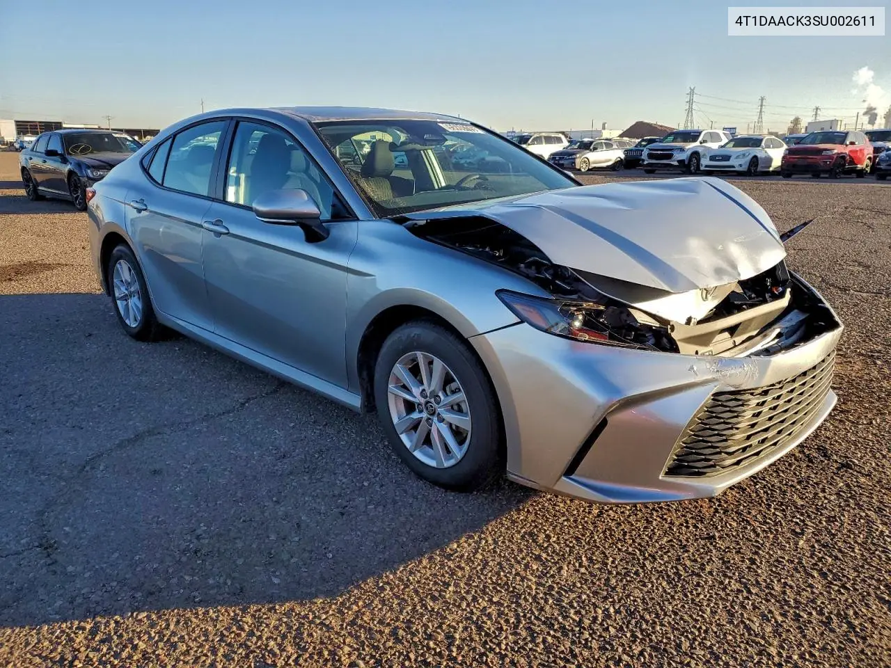 4T1DAACK3SU002611 2025 Toyota Camry Xse