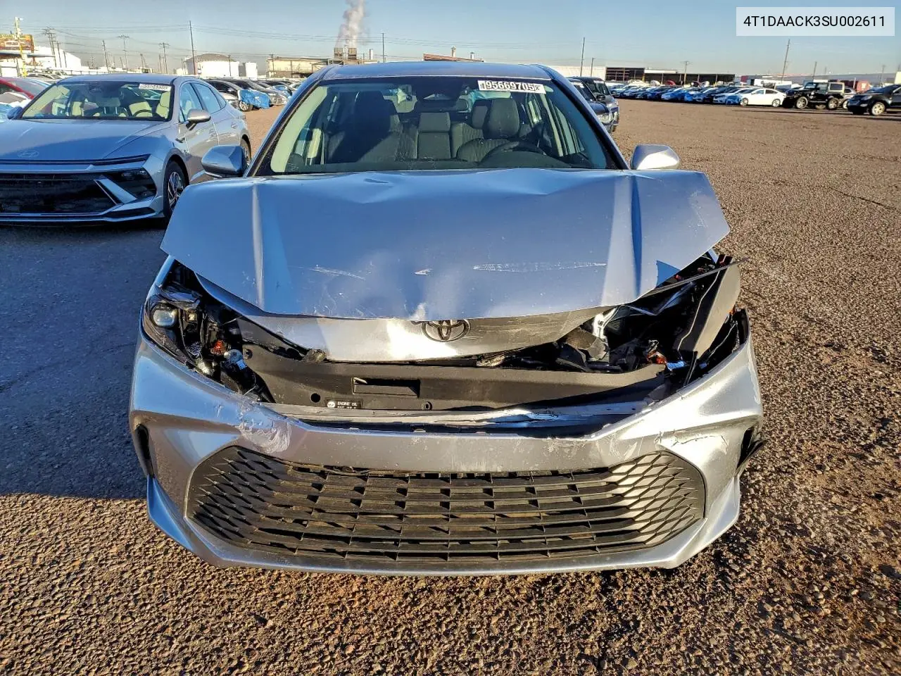 4T1DAACK3SU002611 2025 Toyota Camry Xse