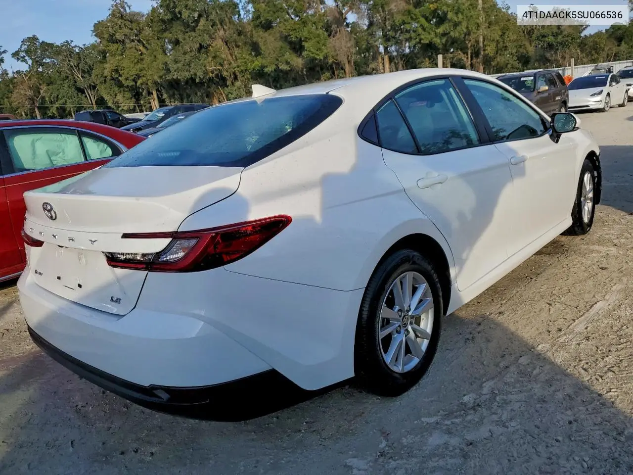 4T1DAACK5SU066536 2025 Toyota Camry Xse