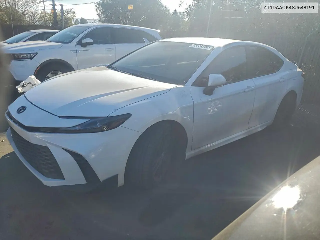 4T1DAACK4SU648191 2025 Toyota Camry Xse