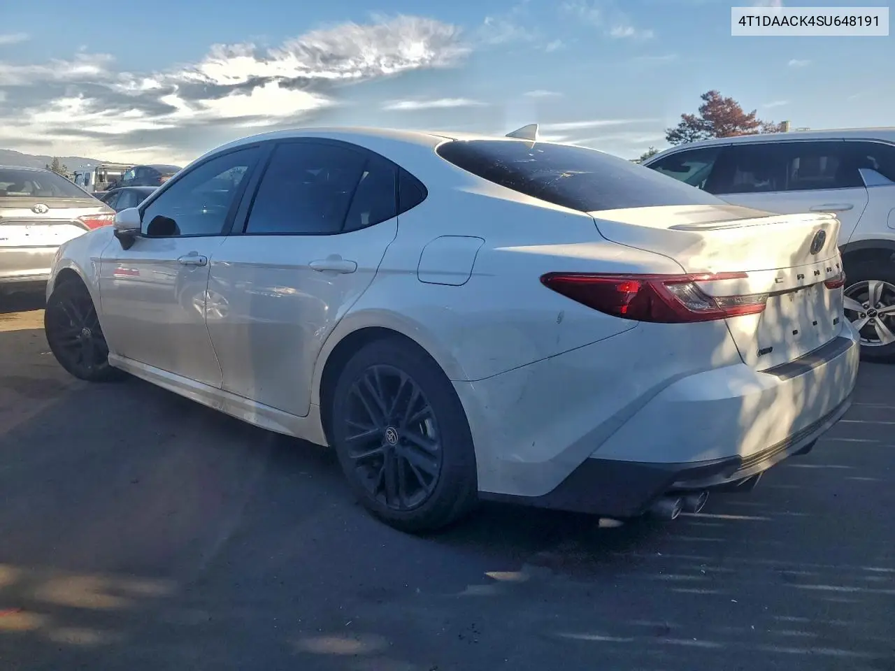 4T1DAACK4SU648191 2025 Toyota Camry Xse