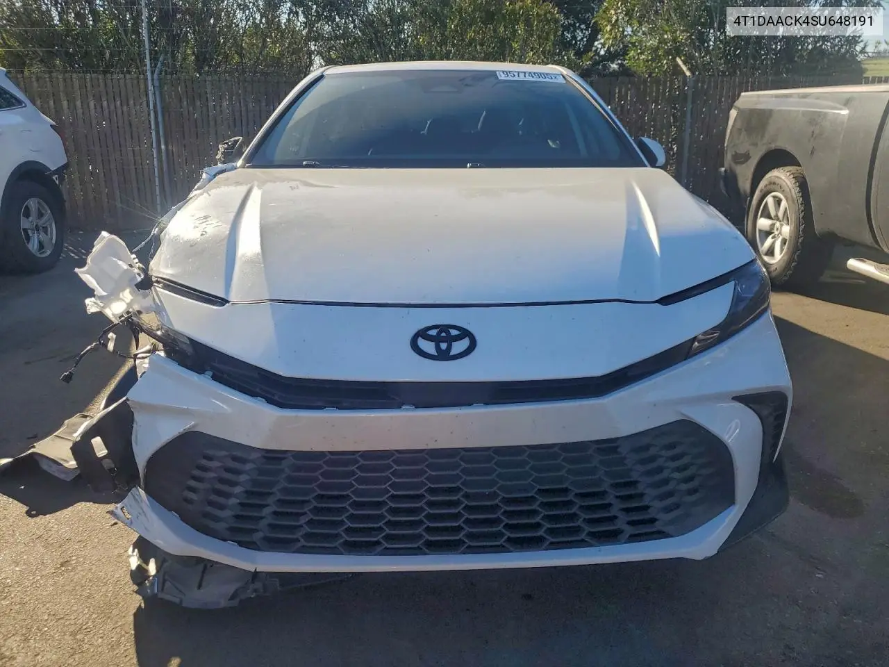 4T1DAACK4SU648191 2025 Toyota Camry Xse