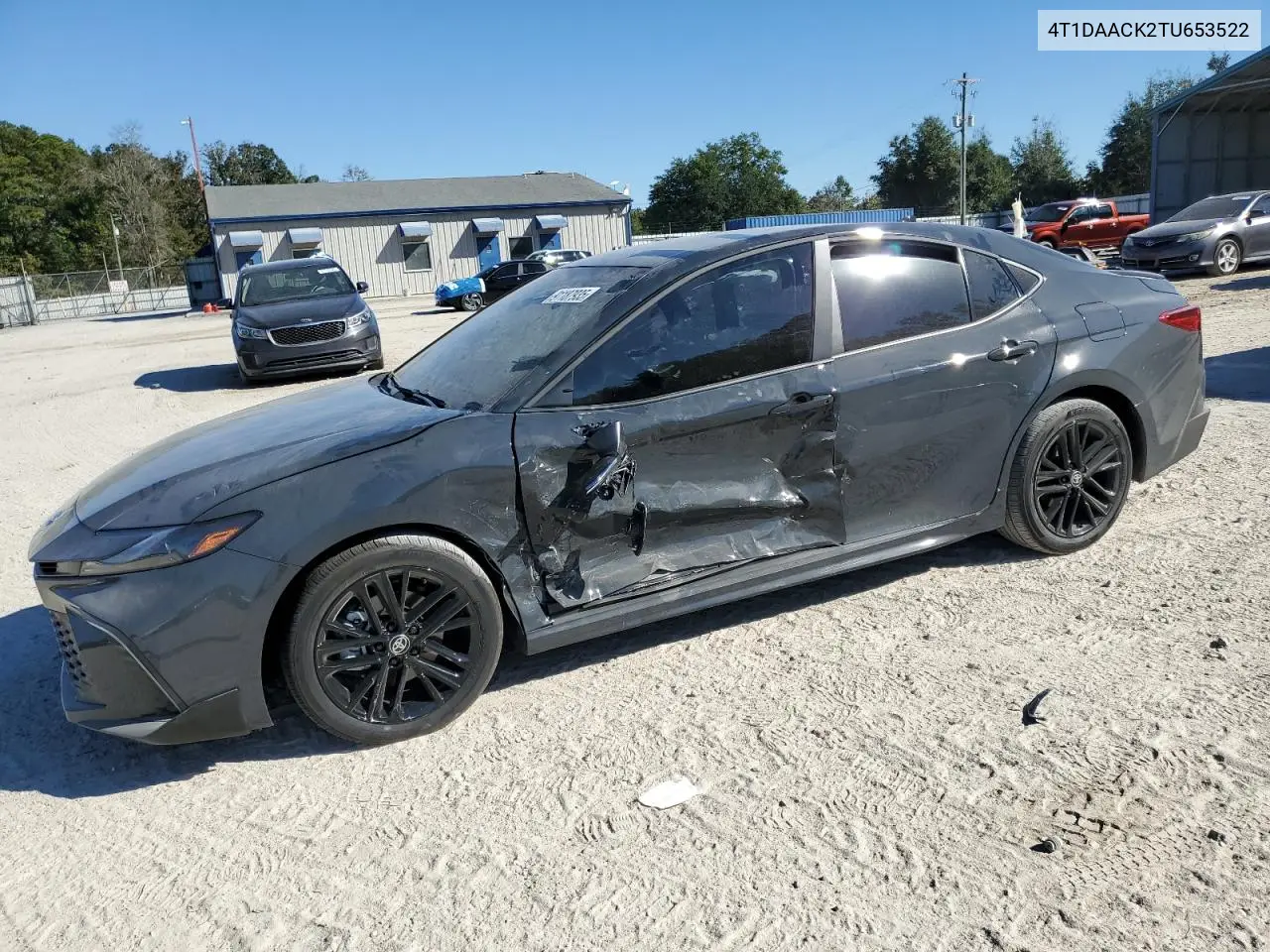 4T1DAACK2TU653522 2026 Toyota Camry Xse