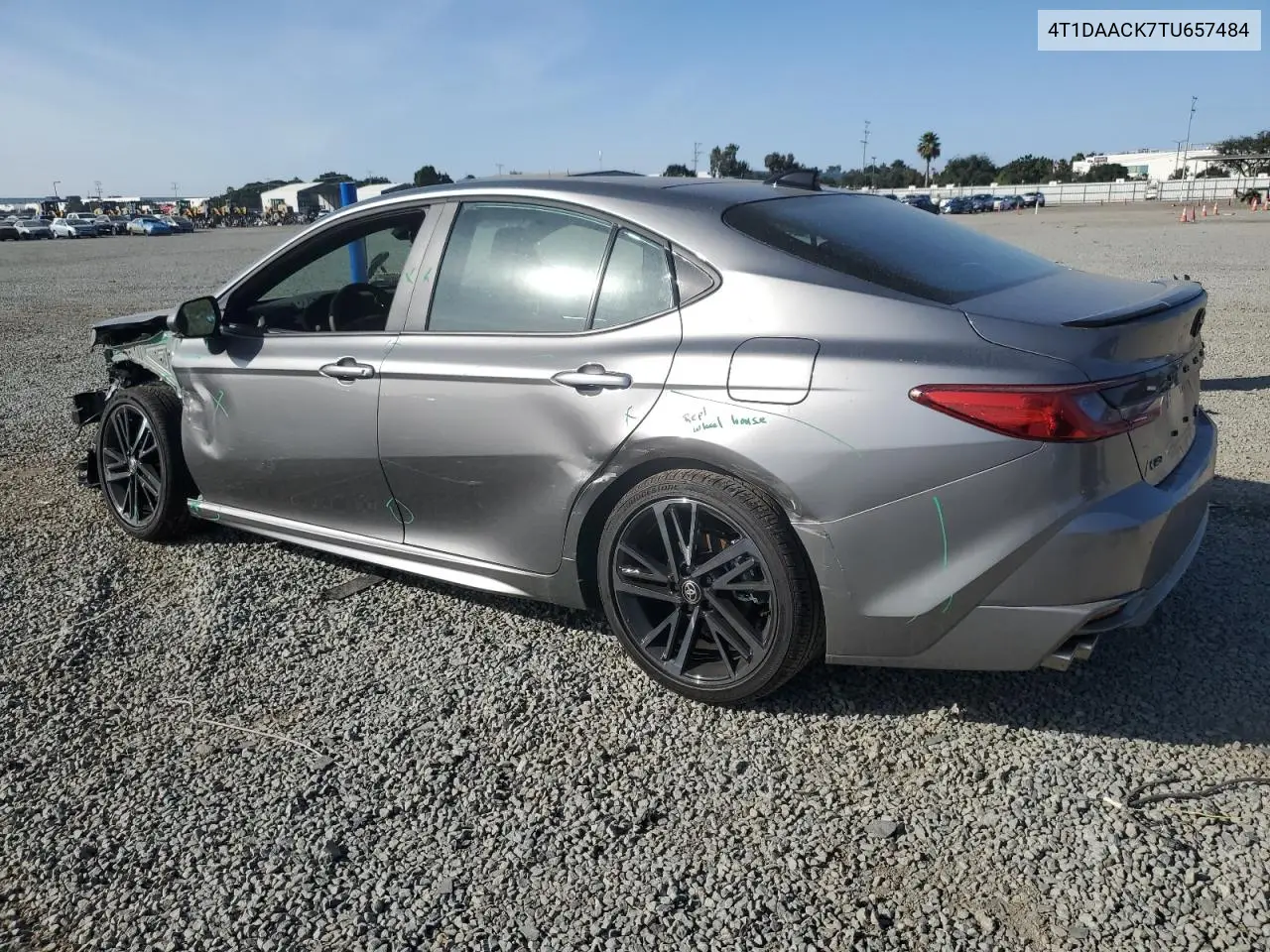 4T1DAACK7TU657484 2026 Toyota Camry Xse
