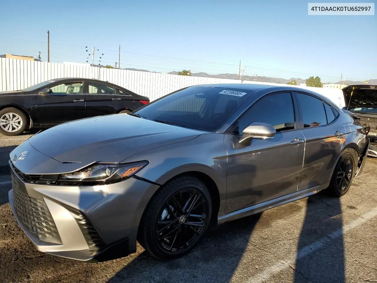 4T1DAACK0TU652997 2026 Toyota Camry Xse