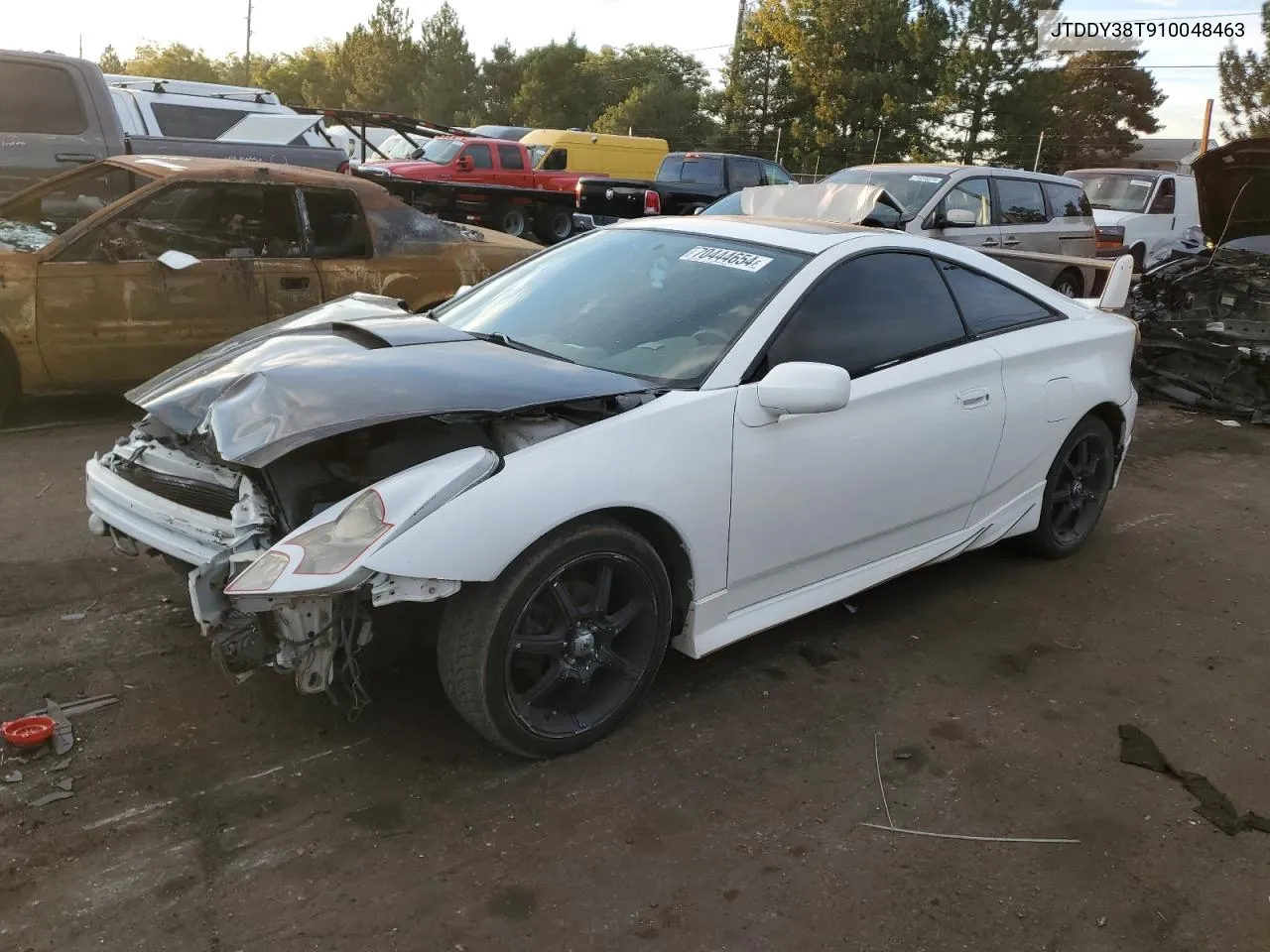 2001 Toyota Celica Gt-S VIN: JTDDY38T910048463 Lot: 70444654