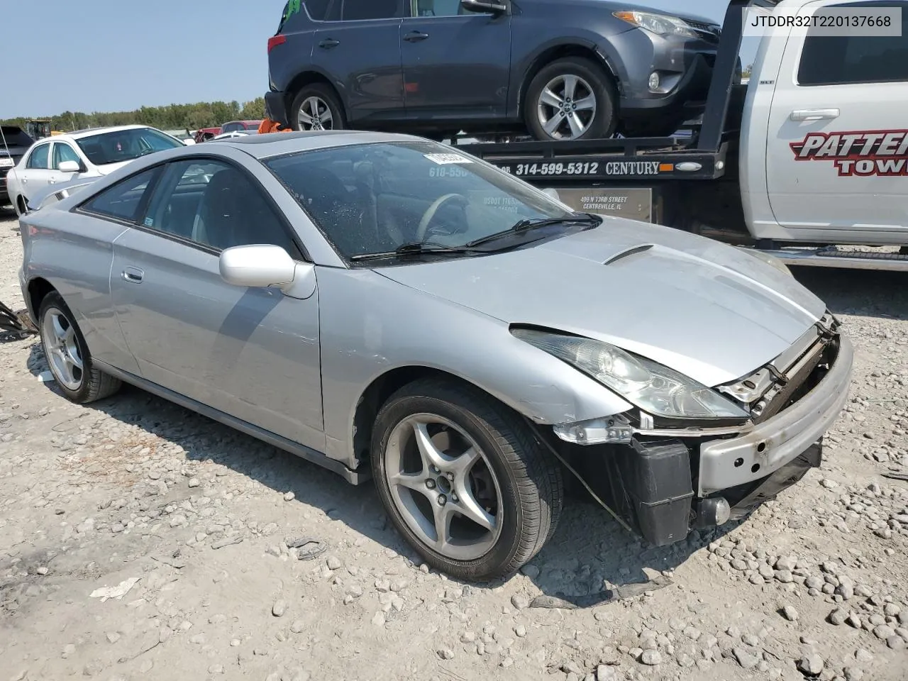 2002 Toyota Celica Gt VIN: JTDDR32T220137668 Lot: 70422624