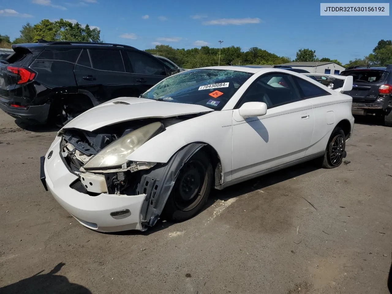 2003 Toyota Celica Gt VIN: JTDDR32T630156192 Lot: 70430084