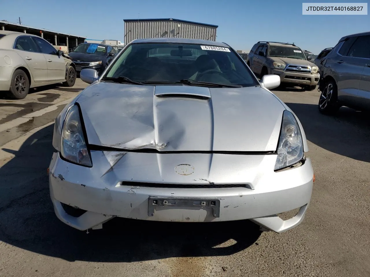 2004 Toyota Celica Gt VIN: JTDDR32T440168827 Lot: 67885284