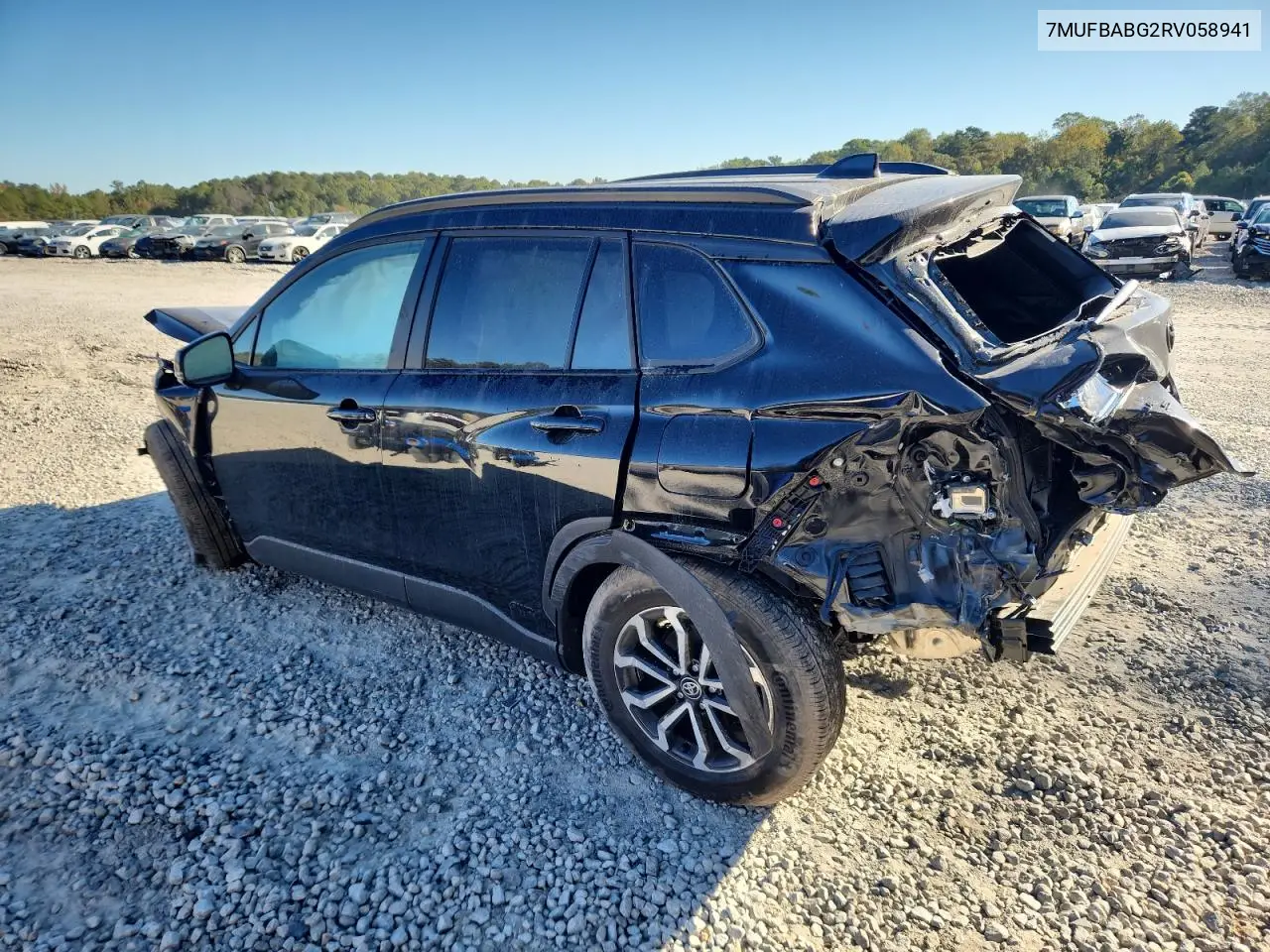 7MUFBABG2RV058941 2024 Toyota Corolla Cross Se