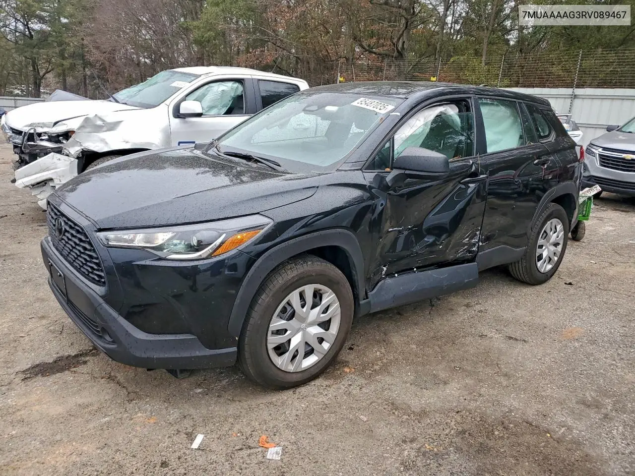 7MUAAAAG3RV089467 2024 Toyota Corolla Cross L
