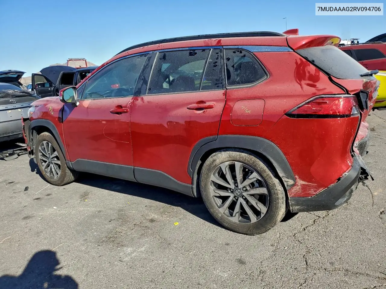 7MUDAAAG2RV094706 2024 Toyota Corolla Cross Xle