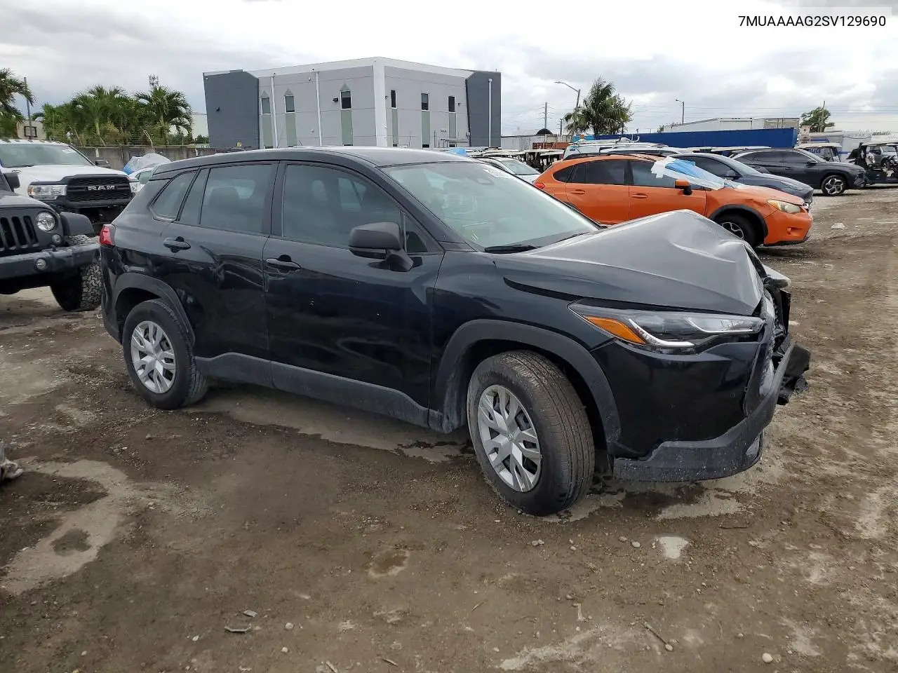7MUAAAAG2SV129690 2025 Toyota Corolla Cross L